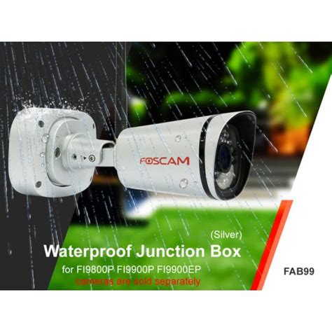 foscam waterproof junction box|Foscam FAB99 Waterproof Junction Box with Stainless Steel .